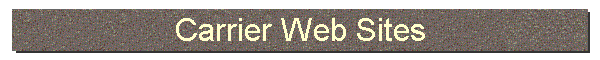 Carrier Web Sites